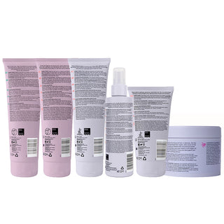 Paquete de 6 piezas de cabello rizado